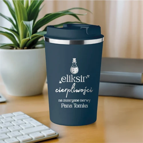 Personalizowany kubek termiczny dla nauczyciela- wzór 5
