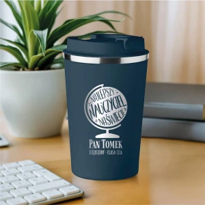 Personalizowany kubek termiczny  dla nauczyciela- wzór 1