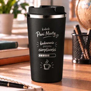 Personalizowany kubek termiczny  dla nauczyciela - wzór 14