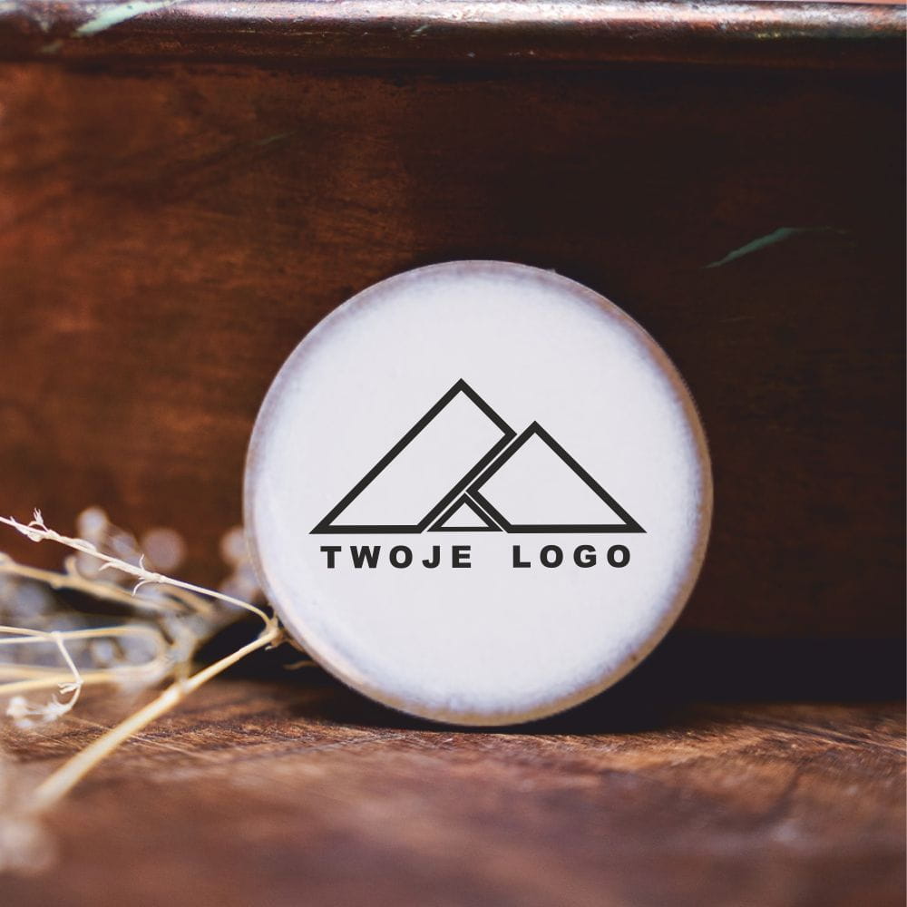 Magnes ceramiczny z twoim Logo -wzór 2